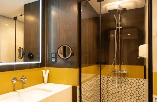 Двухкомнатный Люкс — 43 м² в гостинице «Альфа» Измайлово (м. Партизанская). Фото номера
