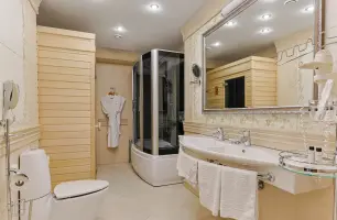 Джуниор Сюит «Престиж» — 63 м² в гостинице «Альфа» Измайлово (м. Партизанская). Фото номера