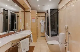 Президентский сюит — 105 м² в гостинице «Альфа» Измайлово (м. Партизанская). Фото номера