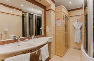 Президентский сюит — 105 м² в гостинице «Альфа» Измайлово (м. Партизанская). Фото номера