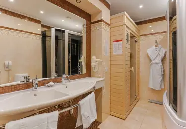 Президентский сюит — 105 м² в гостинице «Альфа» Измайлово (м. Партизанская). Фото номера
