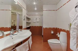 Джуниор Сюит «Классик» — 41 м² в гостинице «Альфа» Измайлово (м. Партизанская). Фото номера