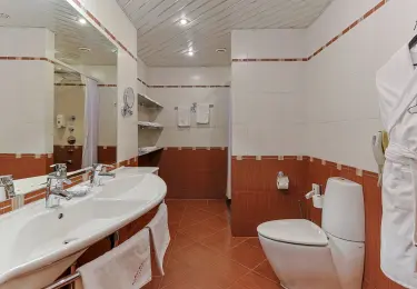 Джуниор Сюит «Классик» — 41 м² в гостинице «Альфа» Измайлово (м. Партизанская). Фото номера